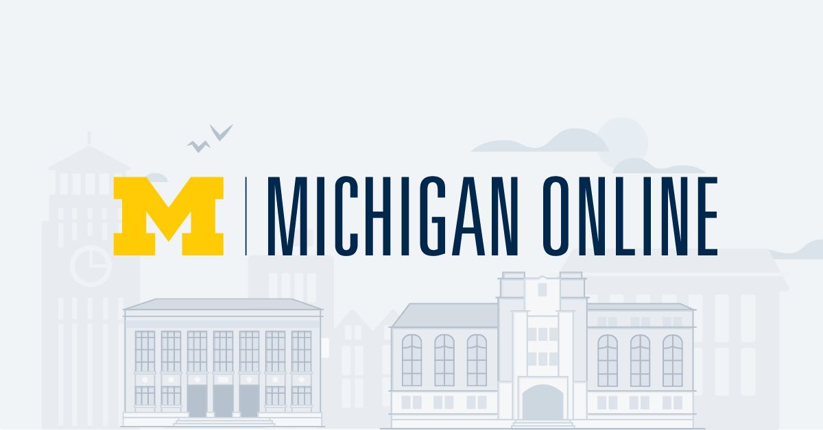 Innovations in Fintech in University of Michigan logo